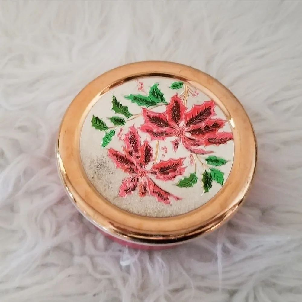 Vintage 24k gold plated Japanese poinsettia - Picture 3 of 7
